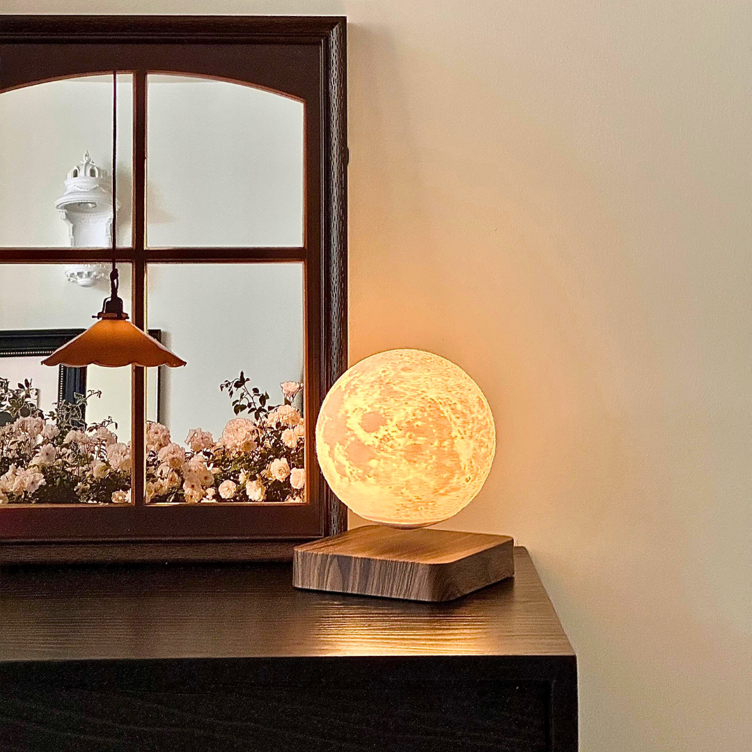 懸浮月球小夜燈