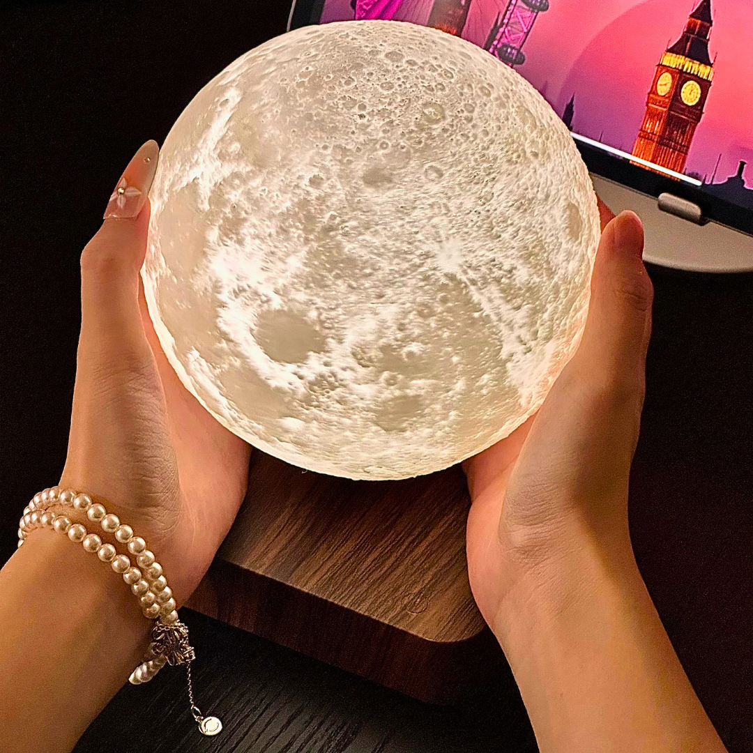 懸浮月球小夜燈