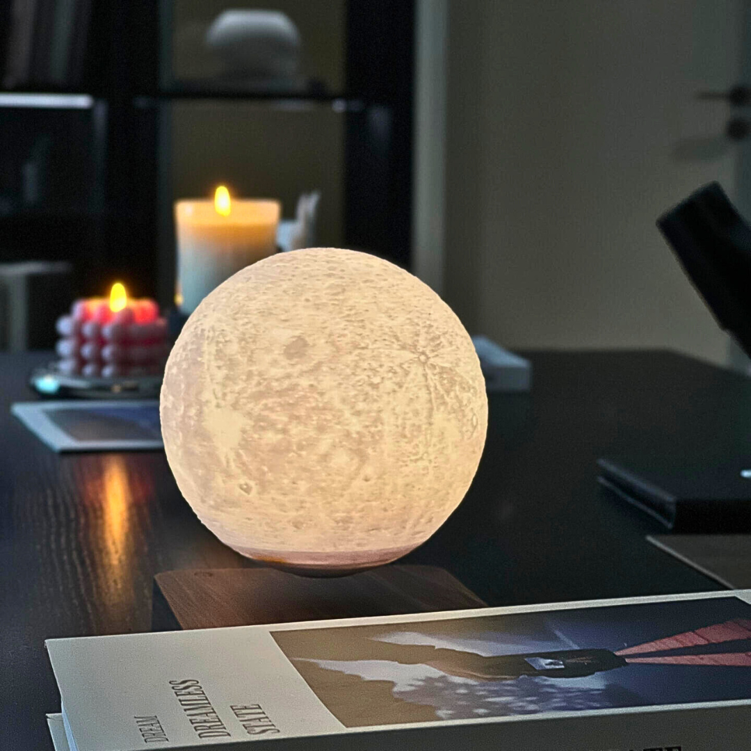 懸浮月球小夜燈